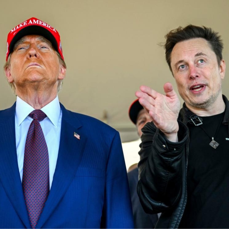 trump vs elon