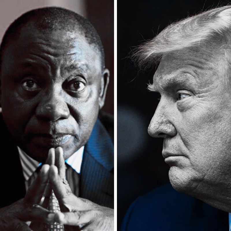 trump vs ramaphosa